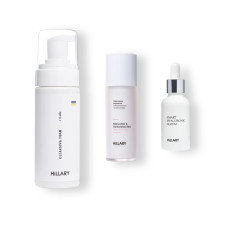 3-х Кроковий комплекс для нормального типу шкіри Hillary Step 3 Cleansing and Moisturizing