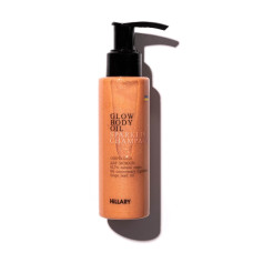 Сяюча олія для засмаги Hillary Sparkling Champagne Glow Body Oil, 100 мл
