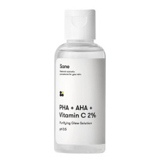 Тоник для лица Sane из AHA+PHA+витамин С, 50мл