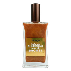 Top Beauty Масло сухое для тела мерцающее парфюмированное Бронза (стекло) ,100 мл