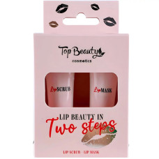 Top Beauty Набор для губ в коробке Скраб 10 г + Маска 10 г