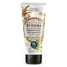 BARWA COSMETICS NATURAL Кондиционер для укрепления волос Рис, 200 мл