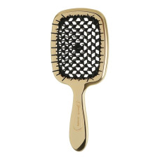 Janeke Расческа SUPER BRUSH золото с черным limited