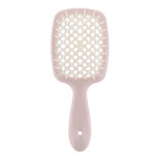 Janeke Расческа SUPER BRUSH пудровая с белым
