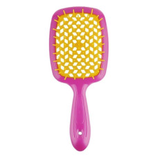 Janeke Расческа SUPER BRUSH розовый с желтым