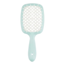 Janeke Расческа SMALL SUPER BRUSH тиффани с белым