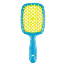 Janeke Расческа SUPER BRUSH светло-синий с желтым