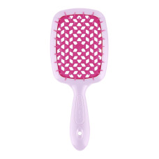 Janeke Расческа SUPER BRUSH лавандовая с фуксией