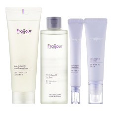 Fraijour Набор Лифтинг и Освещение Retin-Collagen 3D Core toner 250 ml + Eye cream 15 ml + Cream 50 ml
