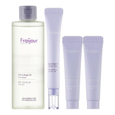 Fraijour Набор Лифтинг и Освещение Retin-Collagen 3D Core toner 250 ml + Eye cream 15 ml + Cream 2*10 ml