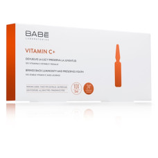 BABE Ампулы-концентрат для депигментации с антиоксидантным действием AMPULE SOLUTION-VITAMIN C+,10*2мл