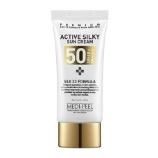 MEDI-PEEL Солнцезащитный крем для Active Silky Sun Cream SPF50+, 50 мл