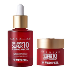 MEDI-PEEL Набор ночной для лица с коллагеном Collagen Super 10 Sleeping Care