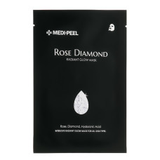MEDI-PEEL Тканевая маска с алмазной пудрой Rose Diamond Radiant Glow Mask, 1 шт