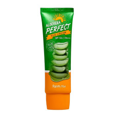 FarmStay Солнцезащитный крем из алоэ Aloevera Perfect Sun Cream SPF50+ PA+++, 70 мл