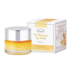 PETITFEE Маска для губ Витамин Е/Облепиха Oil Blossom Lip Mask (Sea Buckthorn oil), 15 гр