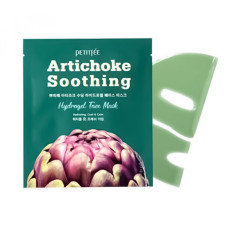PETITFEE Гидрогелевая маска для лица АРТИШОК Artichoke Soothing Hydrogel Face Mask, 1 шт