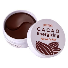 PETITFEE Гидрогелевые патчи для глаз КАКАО Cacao Energizing Hydrogel Eye Mask, 60 шт