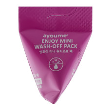 AYOUME Маска для лица матирующая Enjoy Mini Wash-off Pack, 3 г
