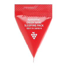 AYOUME Ночная маска для лица Enjoy Mini Sleeping Pack, 3 г