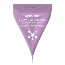 AYOUME Пенка для умывания с коллагеном Enjoy Mini Collagen Cleansing Foam, 3 г