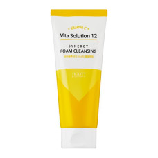JIGOTT Пенка для умывания оздоровительная Vita Solution 12 Synergy Foam Cleansing, 180 мл