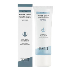 JIGOTT Крем для лица Увлажняющий ПЕПТИДЫ Jigott Lifting Peptide Water Drop Tone Up Cream, 50 мл
