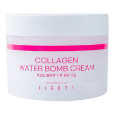 JIGOTT Крем для лица увлажняющий Коллаген Collagen Water Bomb Cream, 150 мл
