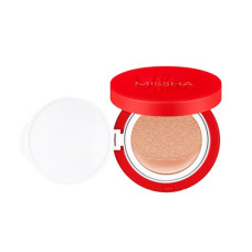 MISSHA Тональный кушон для лица с матовым финишем Velvet Finish Cushion SPF50+/PA+++ №21, 15 мл