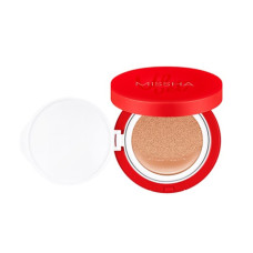 MISSHA Тональный кушон для лица с матовым финишем Velvet Finish Cushion SPF50+/PA+++ №23, 15 мл