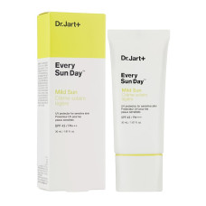 Dr. Jart+ Мягкий солнцезащитный крем для чувствительной кожи Every Sun Day Mild Sun SPF43 PA+++, 30 мл