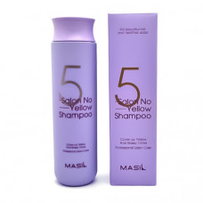 MASIL Шампунь для волос ПРОТИВ ЖЕЛТИЗНЫ 5 Salon No Yellow Shampoo, 300 мл