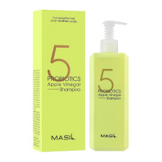 MASIL Шампунь Мягкий безсульфатный с пробиотиками и яблочным уксусом 5 Probiotics Apple Vinegar Shampoo, 500 мл