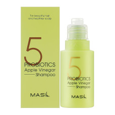 MASIL Шампунь Мягкий безсульфатный с пробиотиками и яблочным уксусом 5 Probiotics Apple Vinegar Shampoo, 50 мл