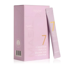 MASIL Гель для душа парфюмированный с церамидами 7 CERAMIDE PERFUME SHOWER GEL (WHITE MUSK), 8 мл