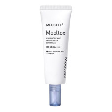 MEDI-PEEL Солнцезащитный тонирующий крем для лица Hyaluronic Acid Aqua Mooltox Mild Tone Sun Cream SPF 50+, 50 мл