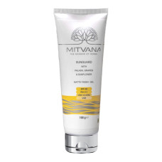 MITVANA Солнцезащитный гель для лица Sunguard SPF 50 Matte Finish Gel, 100 мл