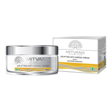 MITVANA Крем для лица антивозрастной Uplifting Anti-Ageing Cream with Saffron & Brahmi, 10 мл