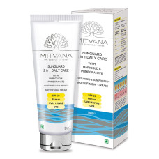 MITVANA Солнцезащитный крем 2в1 Sunguard 2in1 Daily Care SPF 30, 50 мл