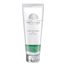 MITVANA Средство для умывания с немом и куркумой Derma Face Wash With Neem And Turmeric, 50 мл