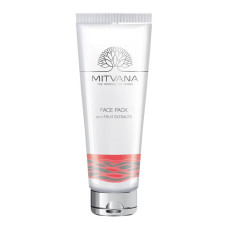 MITVANA Маска для лица ФРУКТЫ Face Pack With Fruit Extracts Olive, Tomato & Orange, 100 мл