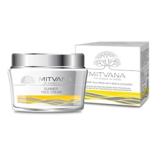 MITVANA Крем летний для лица Summer Face Cream With Neem & Cucumber, 50 мл
