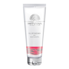 MITVANA Маска для лица отшелушивающая Peel Off Face Mask with Walnut & Acalypha, 100 мл