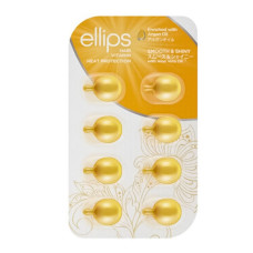 ELLIPS Витамины для волос Роскошное сияние с маслом Алое Вера, 8x1мл
