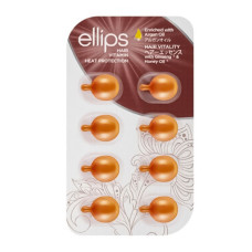 ELLIPS Витамины для волос Здоровье волос с женьшенем и медом, 8x1мл