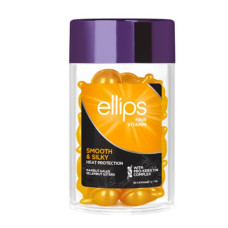 ELLIPS Витамины для волос Безупречный шелк с Про-Кератиновым Комплексом, 50x1мл
