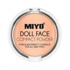 Пудра компактная матирующая Doll Face, тон 1 Vanilla