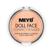 Пудра компактная матирующая Doll Face, тон 2 Cream