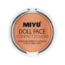 Пудра компактная матирующая Doll Face, тон 3 Sand