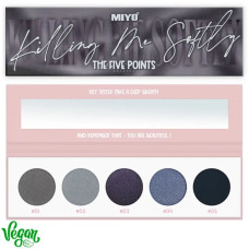 Палетка теней для век Five point, тон 14 Kiling Me Softly